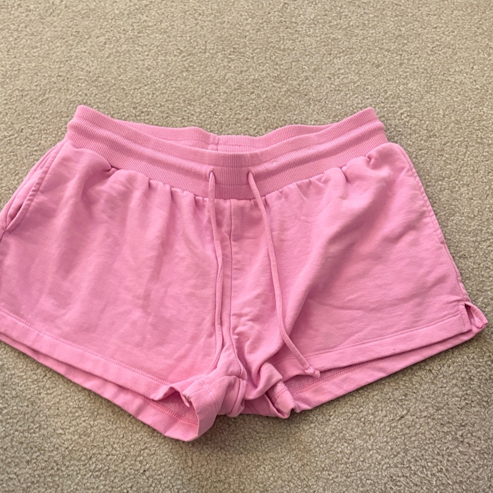 Stars Above Soft Pink Lounge Shorts